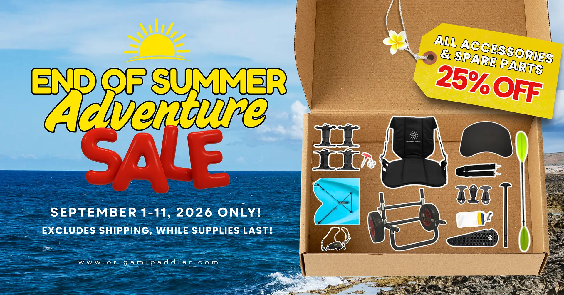 end of summer sale banner